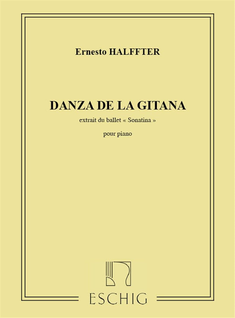 Danse De La Gitane Piano